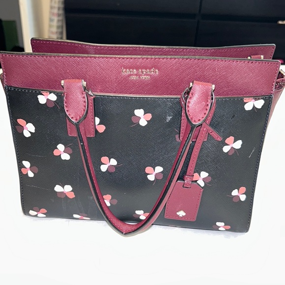 Kate spade burgundy purse - Picture 1 of 3
